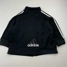 Load image into Gallery viewer, Unisex Adidas, black zip-up track top, FUC, size 2,  