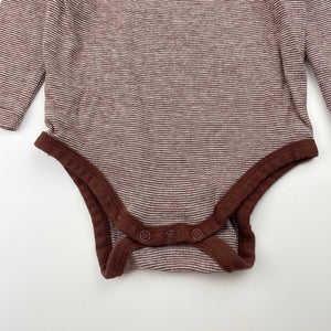 Unisex Anko, soft cotton bodysuit / romper, EUC, size 0,  
