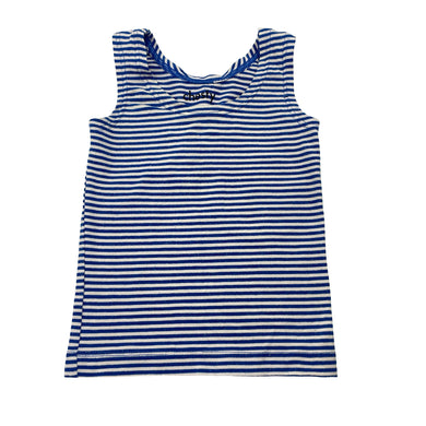 Unisex Bonds, striped chesty singlet top, FUC, size 000,  