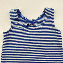 Load image into Gallery viewer, Unisex Bonds, striped chesty singlet top, FUC, size 000,  