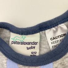Load image into Gallery viewer, Unisex Peter Alexander, soft feel stretchy pyjama top, dog, GUC, size 0,  