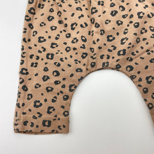 Unisex Baby Berry, animal print leggings / bottoms, GUC, size 0000,  