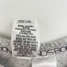 Load image into Gallery viewer, Unisex Bonds, terry zip Wondersuit / zippy / romper, GUC, size 0000,  