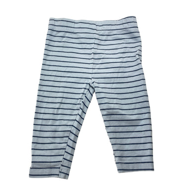 Unisex Anko, striped stretchy leggings / bottoms, GUC, size 00,  