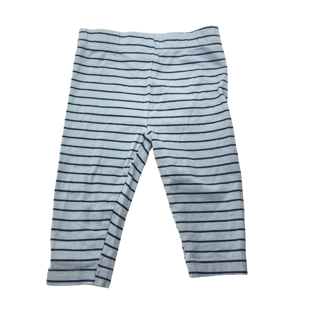 Unisex Anko, striped stretchy leggings / bottoms, GUC, size 00,  