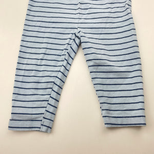 Unisex Anko, striped stretchy leggings / bottoms, GUC, size 00,  