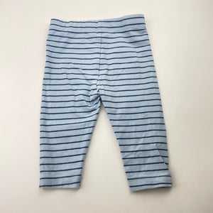 Unisex Anko, striped stretchy leggings / bottoms, GUC, size 00,  