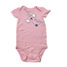 Load image into Gallery viewer, Girls Carter&#39;s, cotton bodysuit / romper, koala, EUC, size 1-2,  