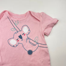 Load image into Gallery viewer, Girls Carter&#39;s, cotton bodysuit / romper, koala, EUC, size 1-2,  