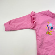 Load image into Gallery viewer, Girls F.R.I.E.N.D.S., lightweight sweater / long sleeve top, EUC, size 1,  