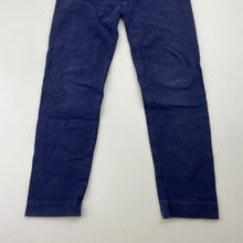 Load image into Gallery viewer, Girls Mango, navy stretchy leggins, inside leg: 35cm, GUC, size 3,  