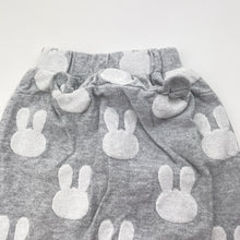 Load image into Gallery viewer, Unisex Seed, cotton pants / bottoms, elasticated, rabbits, GUC, size 000,  