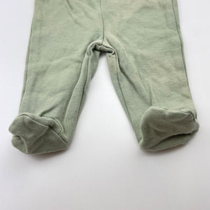 Unisex Anko, cotton footed leggings / bottoms, EUC, size 00000,  