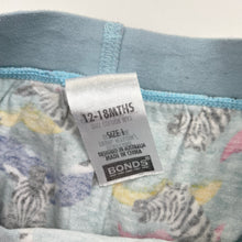 Load image into Gallery viewer, Girls Bonds, stretchy leggings / bottoms, zebras, FUC, size 1,  