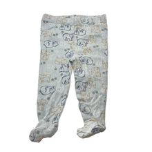 Load image into Gallery viewer, Unisex Anko, cotton footed leggings / bottoms, EUC, size 00,  