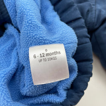 Load image into Gallery viewer, Boys Target, fleece-lined javket / coat, poppers, EUC, size 0,  