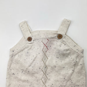 Girls Anko, lightweight knit romper, EUC, size 0000,  