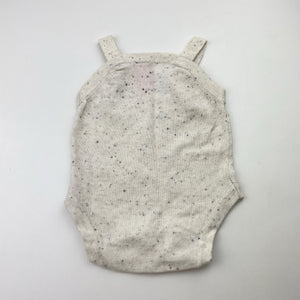 Girls Anko, lightweight knit romper, EUC, size 0000,  