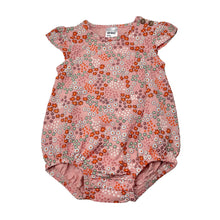 Load image into Gallery viewer, Girls Anko, floral bubble romper, EUC, size 000,  