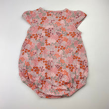 Load image into Gallery viewer, Girls Anko, floral bubble romper, EUC, size 000,  