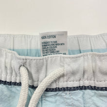 Load image into Gallery viewer, Boys Anko, striped cotton shorts, elasticated, GUC, size 2,  