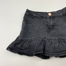 Load image into Gallery viewer, Girls Cotton On, stretch denim skirt, elasticated, GUC, size 1,  