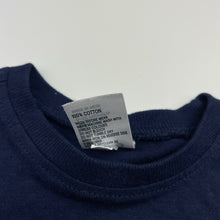 Load image into Gallery viewer, Unisex Anko, navy cotton tee / top, whale, EUC, size 0,  