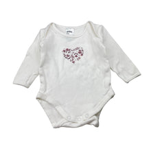 Load image into Gallery viewer, Girls Anko, cotton bodysuit / romper, flowers, EUC, size 000,  