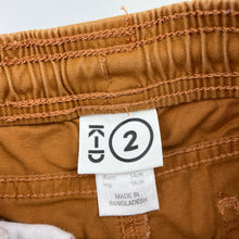 Load image into Gallery viewer, Boys KID, stretch cotton shorts, elasticated, GUC, size 2,  