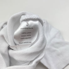 Load image into Gallery viewer, Unisex Letti and Penny, cotton bodysuit / romper, EUC, size 000,  