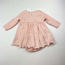 Load image into Gallery viewer, Girls Anko, stretchy organic cotton blend romper dress, NEW, size 0000,  