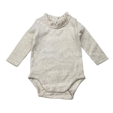 Girls Anko, ribbed stretchy bodysuit / romper, EUC, size 000,  
