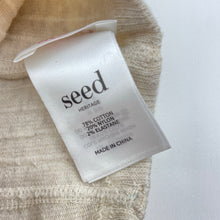 Load image into Gallery viewer, Girls Seed, stretchy ribbed stockings, EUC, size 000,  