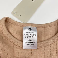 Load image into Gallery viewer, Girls Target, organic cotton blend pointelle top, NEW, size 00,  