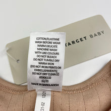 Load image into Gallery viewer, Girls Target, organic cotton blend pointelle top, NEW, size 00,  