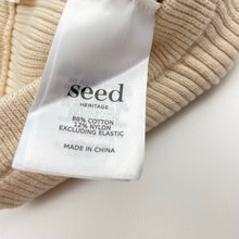Load image into Gallery viewer, Girls Seed, ribbed knit leggings / bottoms, EUC, size 00,  
