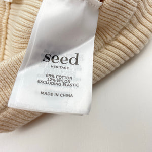 Girls Seed, ribbed knit leggings / bottoms, EUC, size 00,  
