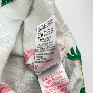 Girls M&S, cotton summer dress, pockets, EUC, size 9-10, L: 67cm