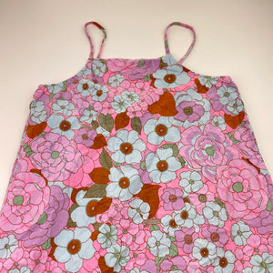 Girls Cotton On, floral cotton summer dress, EUC, size 11-12, L: 73cm