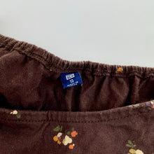 Load image into Gallery viewer, Girls UNIQLO, floral cotton long sleeve dress, EUC, size 13, L: 92cm