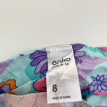 Load image into Gallery viewer, Girls Anko, floral viscose summer dress, EUC, size 8, L: 60cm