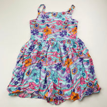 Load image into Gallery viewer, Girls Anko, floral viscose summer dress, EUC, size 8, L: 60cm
