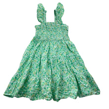 Load image into Gallery viewer, Girls Cotton On, lightweight floral cotton summer dress, GUC, size 5, L: 56cm