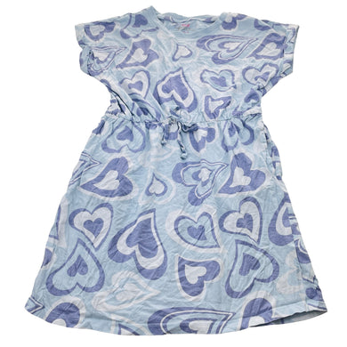 Girls Mango, cotton casual dress, GUC, size 12, L: 62cm