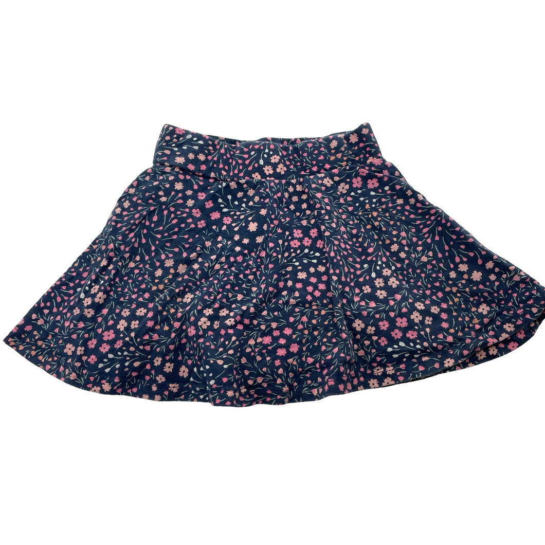 Girls Anko, floral cotton skirt, built-in shorts, elasticated, GUC, size 3,  