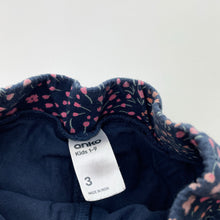 Load image into Gallery viewer, Girls Anko, floral cotton skirt, built-in shorts, elasticated, GUC, size 3,  