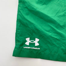 Load image into Gallery viewer, Boys Under Armour, green sports / activewear shorts, size YXL, EUC, size 14-16,  