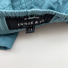 Load image into Gallery viewer, Boys INDIE, cotton blend lightweight shorts, elasticated, EUC, size 14,  