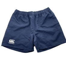 Load image into Gallery viewer, Boys Canterbury, navy sports / activewear shorts, EUC, size 14,  