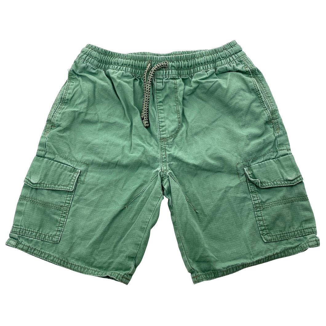 Boys Target, cotton cargo shorts, elasticated, GUC, size 8,  